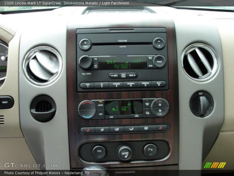 Smokestone Metallic / Light Parchment 2006 Lincoln Mark LT SuperCrew