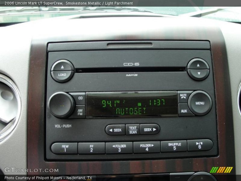 Smokestone Metallic / Light Parchment 2006 Lincoln Mark LT SuperCrew
