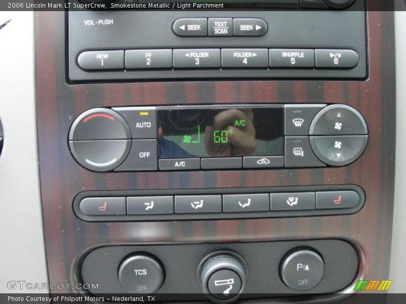 Smokestone Metallic / Light Parchment 2006 Lincoln Mark LT SuperCrew