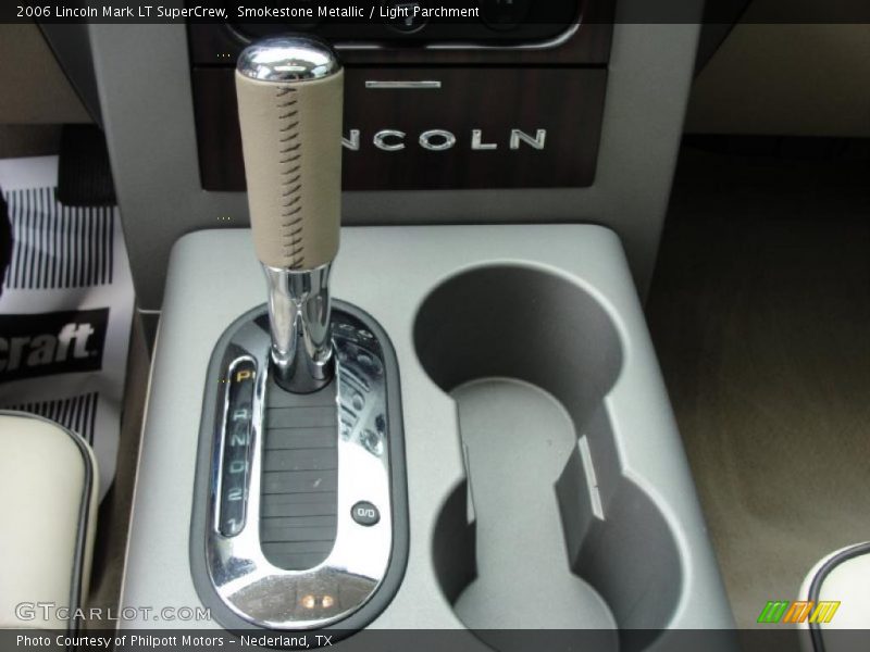 Smokestone Metallic / Light Parchment 2006 Lincoln Mark LT SuperCrew