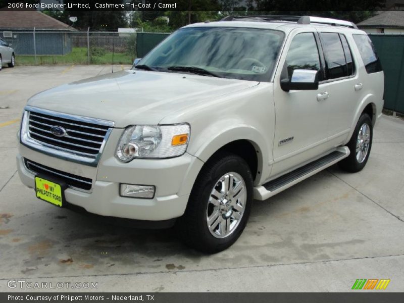 Cashmere Tri-Coat / Camel 2006 Ford Explorer Limited