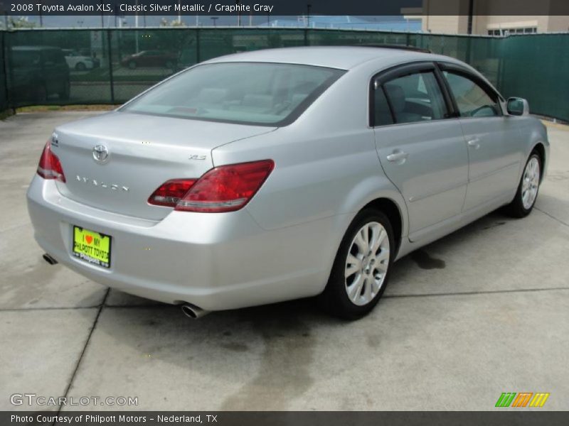 Classic Silver Metallic / Graphite Gray 2008 Toyota Avalon XLS