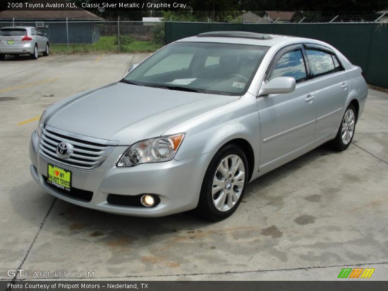 Classic Silver Metallic / Graphite Gray 2008 Toyota Avalon XLS