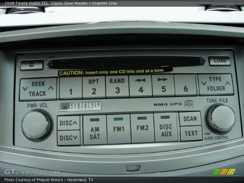 Classic Silver Metallic / Graphite Gray 2008 Toyota Avalon XLS
