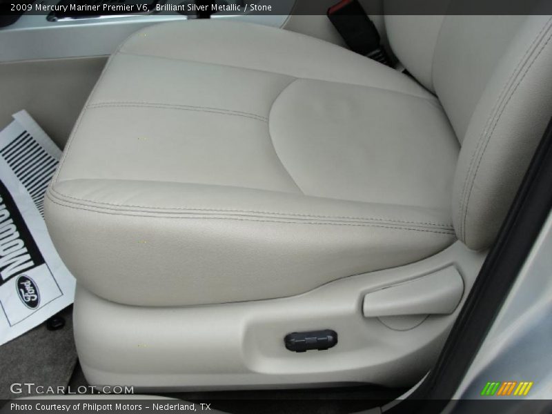 Brilliant Silver Metallic / Stone 2009 Mercury Mariner Premier V6