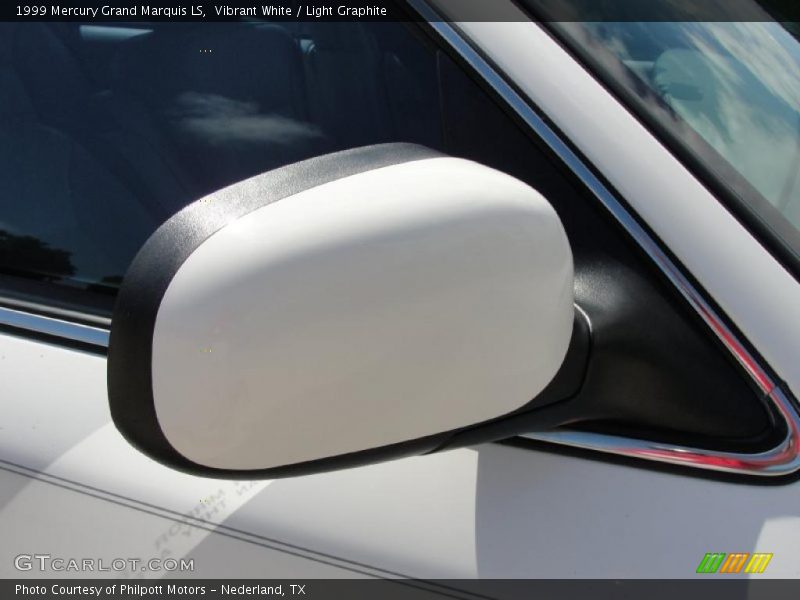 Vibrant White / Light Graphite 1999 Mercury Grand Marquis LS