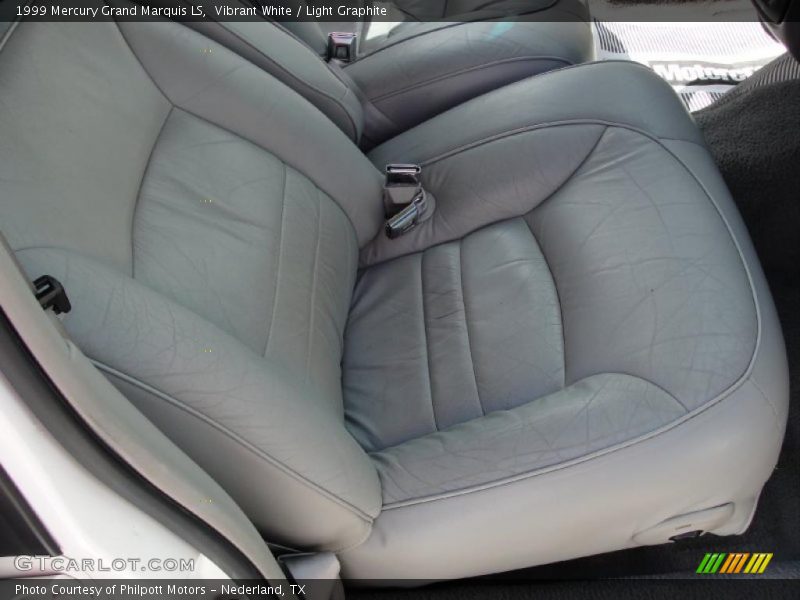 Vibrant White / Light Graphite 1999 Mercury Grand Marquis LS
