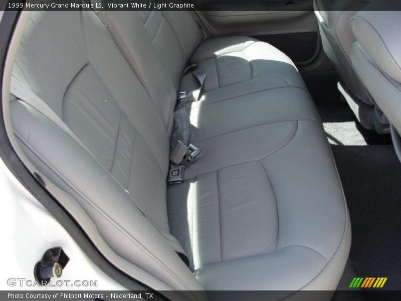 Vibrant White / Light Graphite 1999 Mercury Grand Marquis LS