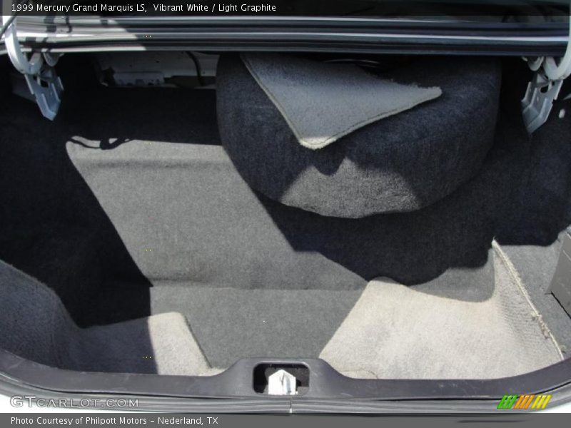 Vibrant White / Light Graphite 1999 Mercury Grand Marquis LS