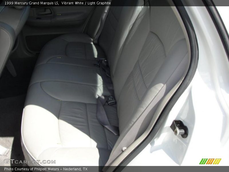 Vibrant White / Light Graphite 1999 Mercury Grand Marquis LS