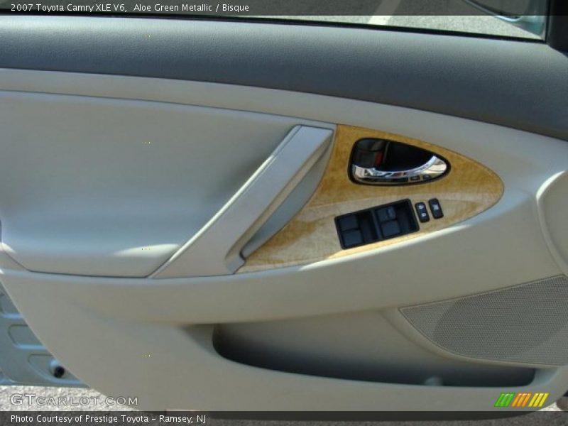 Aloe Green Metallic / Bisque 2007 Toyota Camry XLE V6