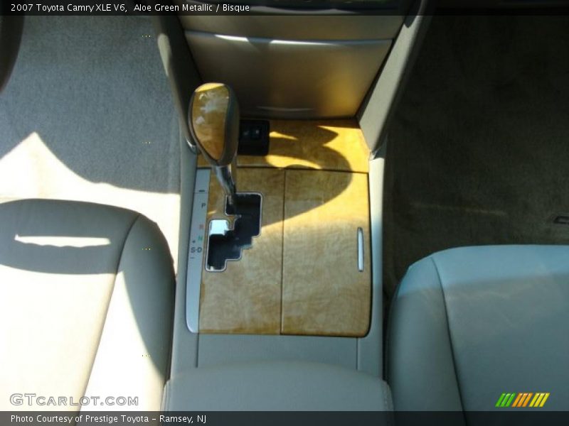 Aloe Green Metallic / Bisque 2007 Toyota Camry XLE V6