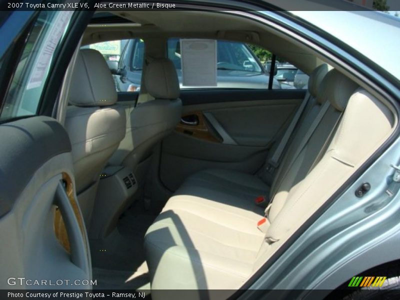 Aloe Green Metallic / Bisque 2007 Toyota Camry XLE V6