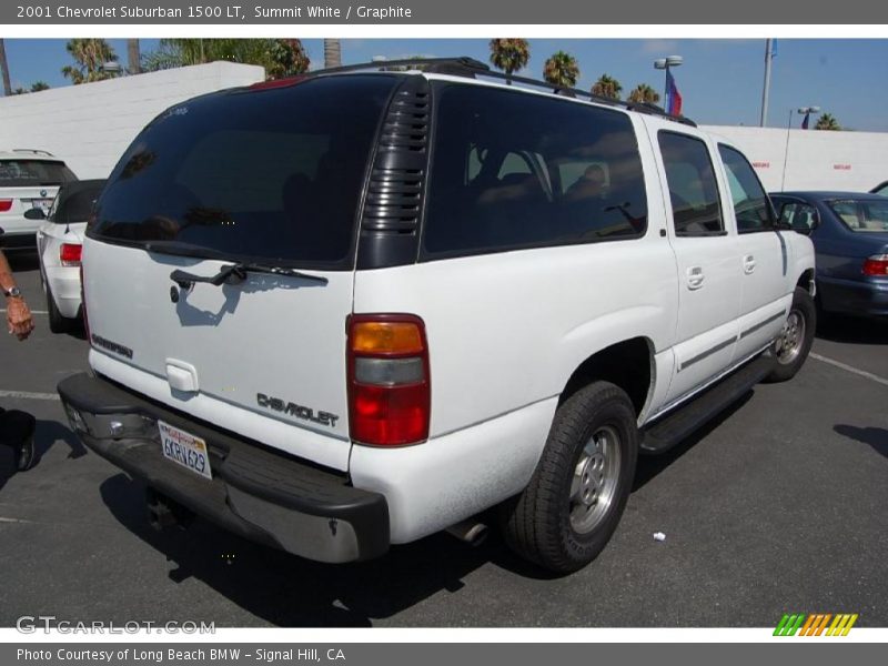 Summit White / Graphite 2001 Chevrolet Suburban 1500 LT