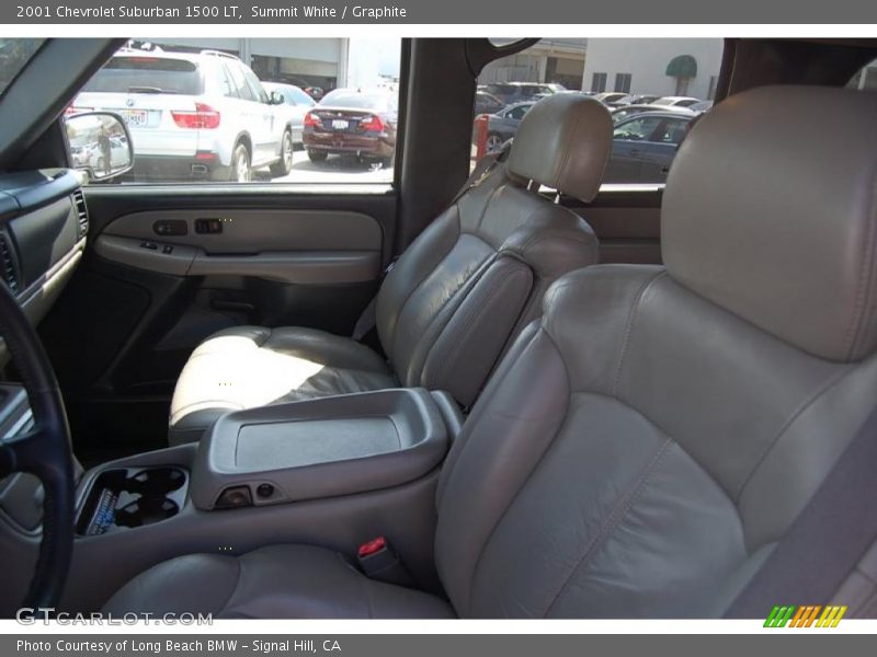 Summit White / Graphite 2001 Chevrolet Suburban 1500 LT