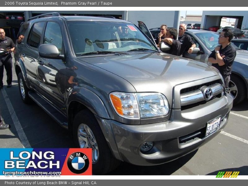 Phantom Gray Pearl / Taupe 2006 Toyota Sequoia Limited