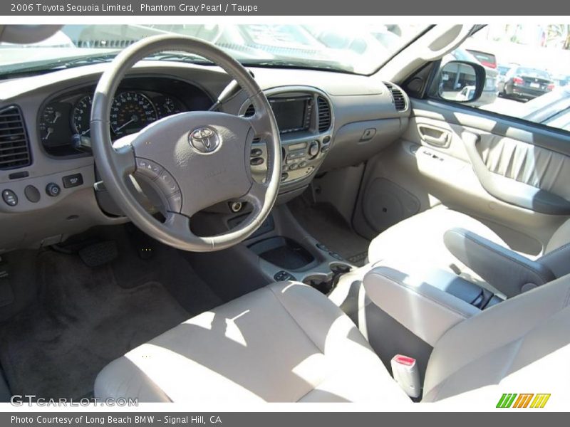 Phantom Gray Pearl / Taupe 2006 Toyota Sequoia Limited