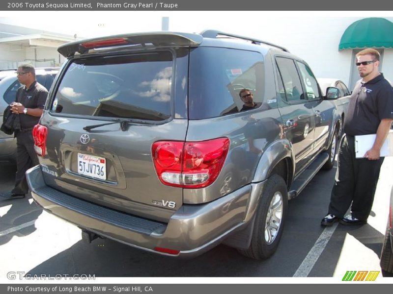 Phantom Gray Pearl / Taupe 2006 Toyota Sequoia Limited