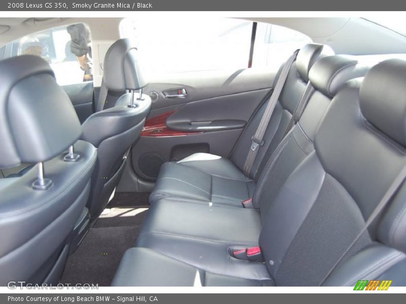 Smoky Granite Mica / Black 2008 Lexus GS 350