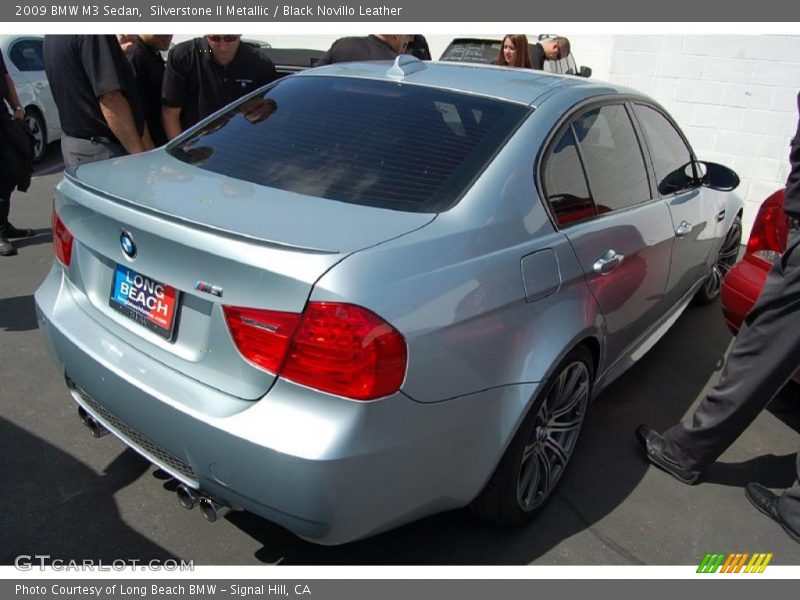 Silverstone II Metallic / Black Novillo Leather 2009 BMW M3 Sedan