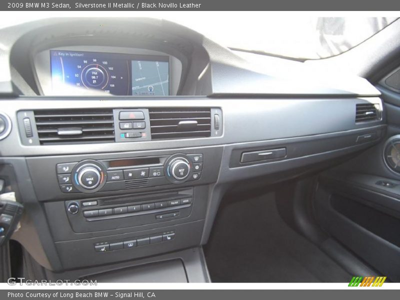 Silverstone II Metallic / Black Novillo Leather 2009 BMW M3 Sedan