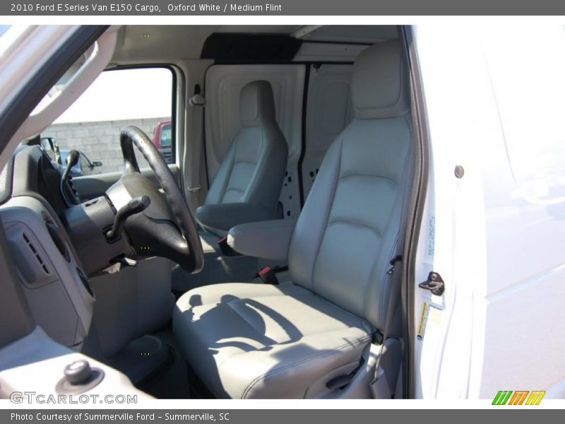 Oxford White / Medium Flint 2010 Ford E Series Van E150 Cargo