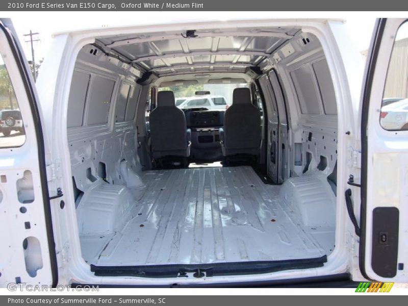 Oxford White / Medium Flint 2010 Ford E Series Van E150 Cargo