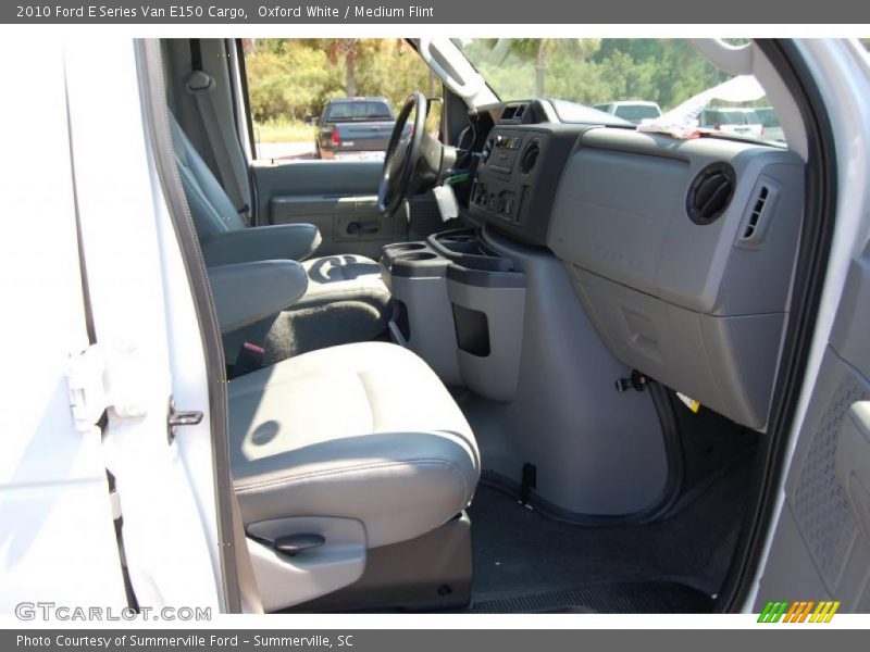 Oxford White / Medium Flint 2010 Ford E Series Van E150 Cargo