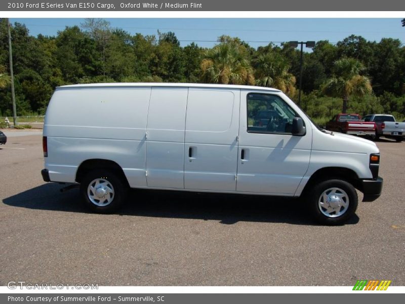 Oxford White / Medium Flint 2010 Ford E Series Van E150 Cargo