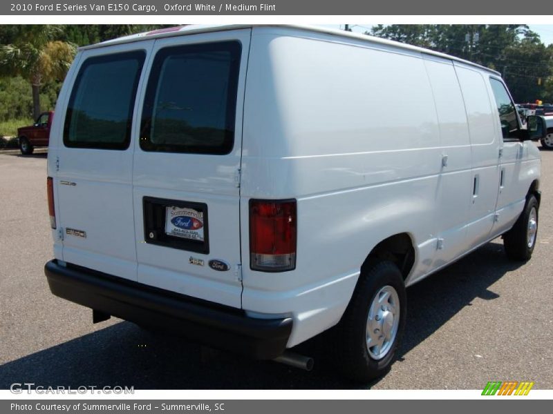 Oxford White / Medium Flint 2010 Ford E Series Van E150 Cargo