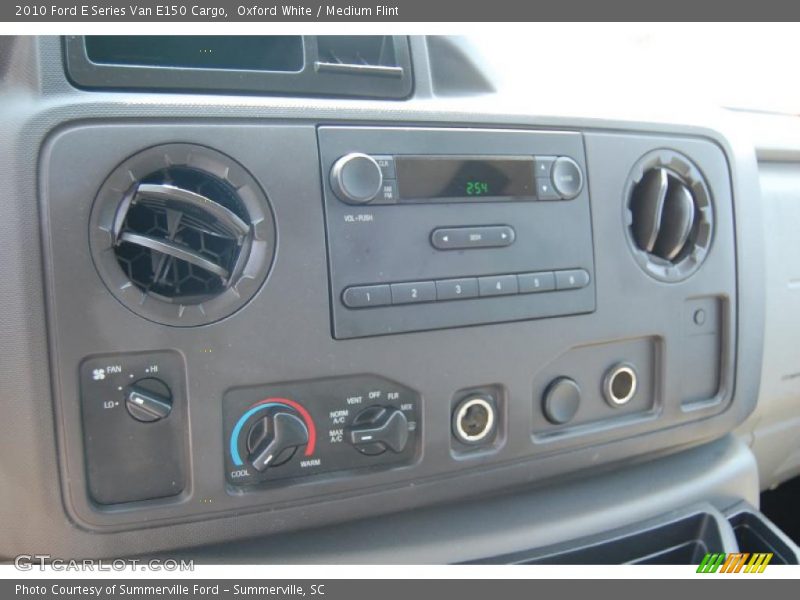 Oxford White / Medium Flint 2010 Ford E Series Van E150 Cargo