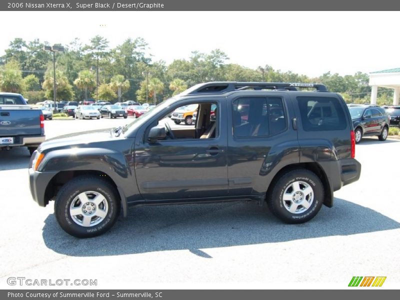 Super Black / Desert/Graphite 2006 Nissan Xterra X