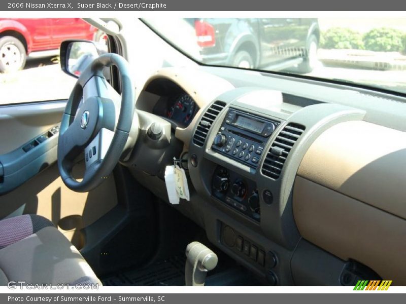 Super Black / Desert/Graphite 2006 Nissan Xterra X