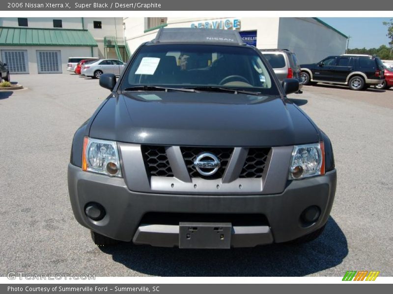 Super Black / Desert/Graphite 2006 Nissan Xterra X