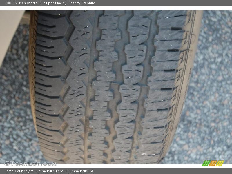 Super Black / Desert/Graphite 2006 Nissan Xterra X