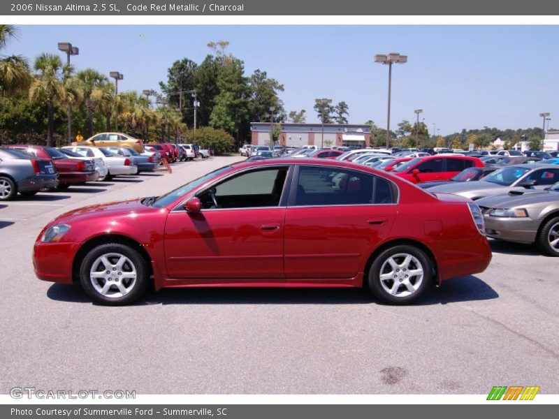 Code Red Metallic / Charcoal 2006 Nissan Altima 2.5 SL
