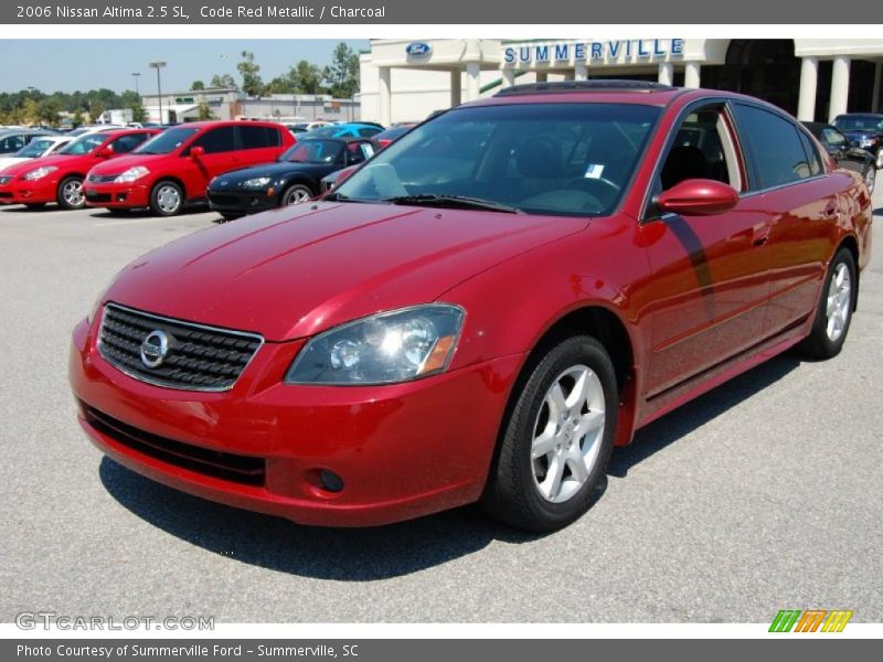 Code Red Metallic / Charcoal 2006 Nissan Altima 2.5 SL