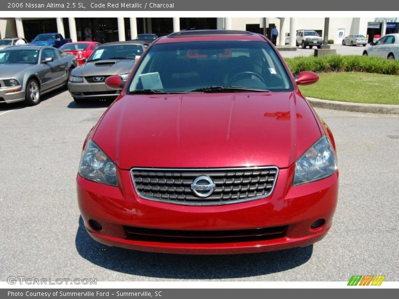 Code Red Metallic / Charcoal 2006 Nissan Altima 2.5 SL