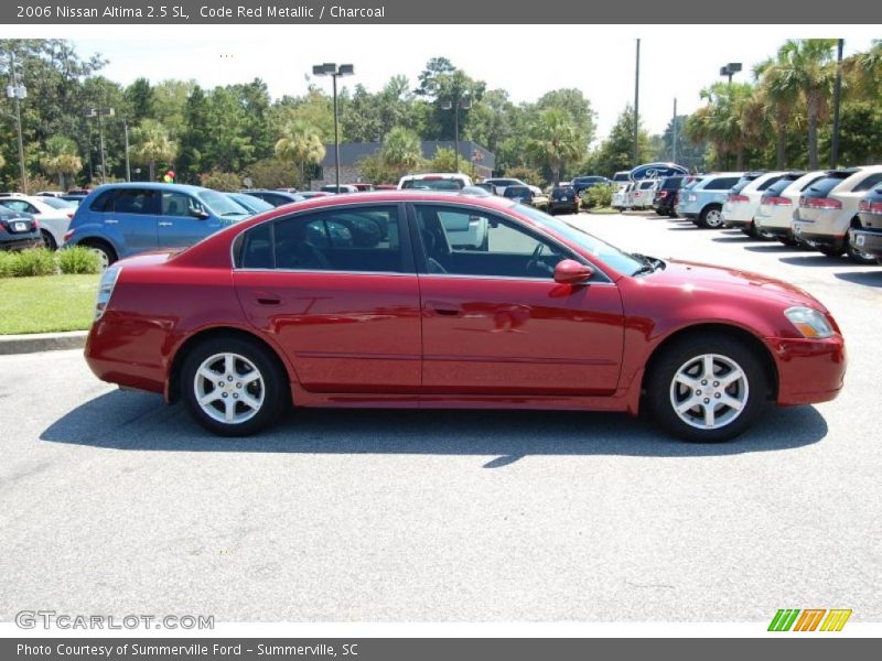 Code Red Metallic / Charcoal 2006 Nissan Altima 2.5 SL