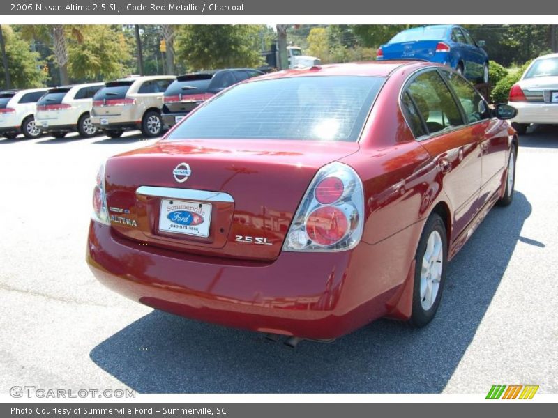 Code Red Metallic / Charcoal 2006 Nissan Altima 2.5 SL