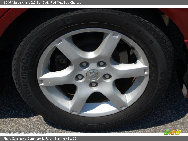 Code Red Metallic / Charcoal 2006 Nissan Altima 2.5 SL
