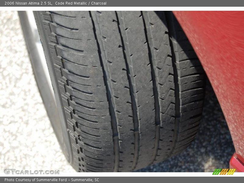 Code Red Metallic / Charcoal 2006 Nissan Altima 2.5 SL