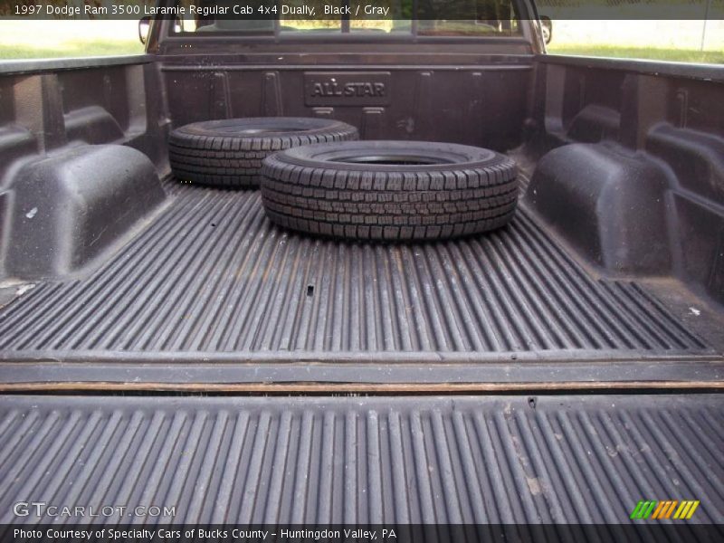 Black / Gray 1997 Dodge Ram 3500 Laramie Regular Cab 4x4 Dually