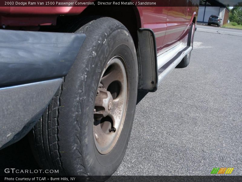 Director Red Metallic / Sandstone 2003 Dodge Ram Van 1500 Passenger Conversion
