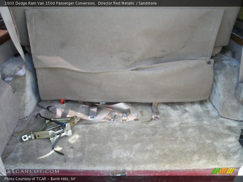 Director Red Metallic / Sandstone 2003 Dodge Ram Van 1500 Passenger Conversion