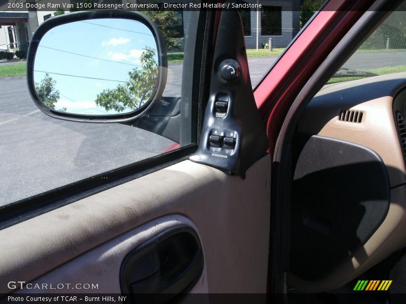 Director Red Metallic / Sandstone 2003 Dodge Ram Van 1500 Passenger Conversion