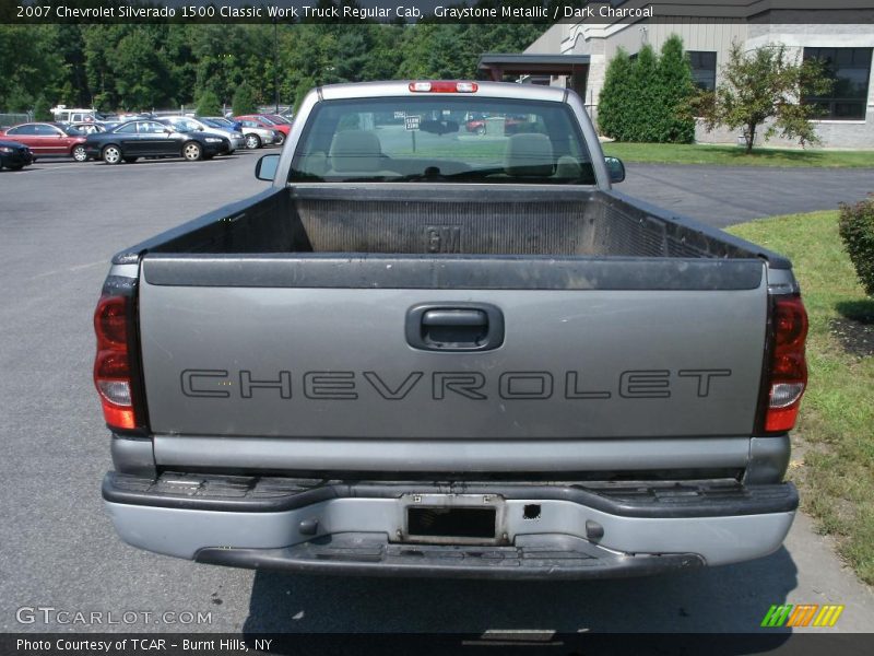 Graystone Metallic / Dark Charcoal 2007 Chevrolet Silverado 1500 Classic Work Truck Regular Cab