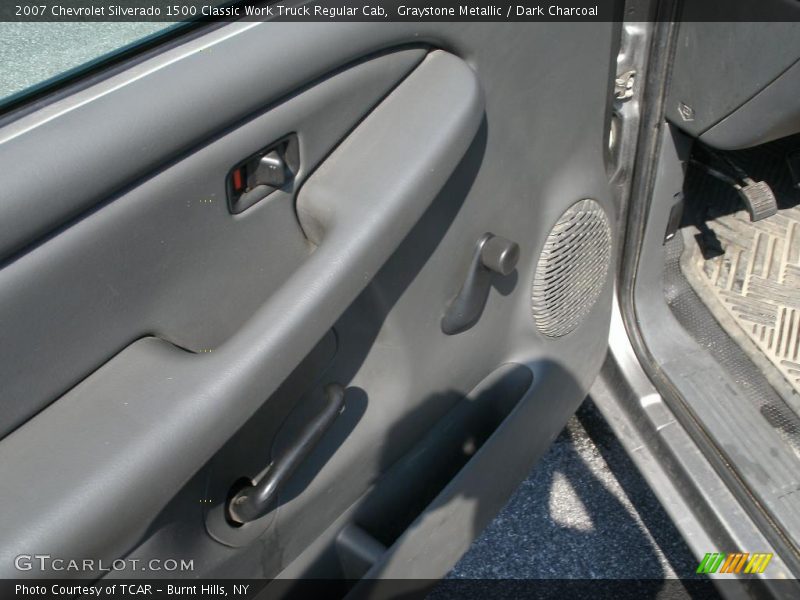 Graystone Metallic / Dark Charcoal 2007 Chevrolet Silverado 1500 Classic Work Truck Regular Cab