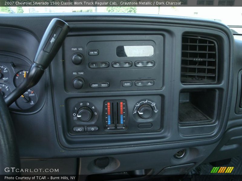 Graystone Metallic / Dark Charcoal 2007 Chevrolet Silverado 1500 Classic Work Truck Regular Cab