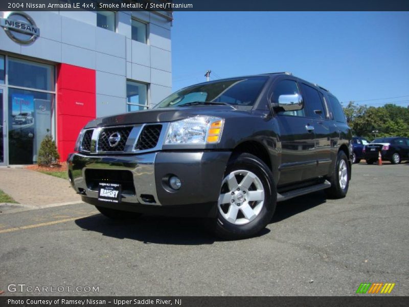 Smoke Metallic / Steel/Titanium 2004 Nissan Armada LE 4x4